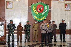 Pengamanan Pilkades Polres Tapsel