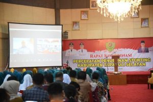 Cegah Stunting Bupati Tapsel