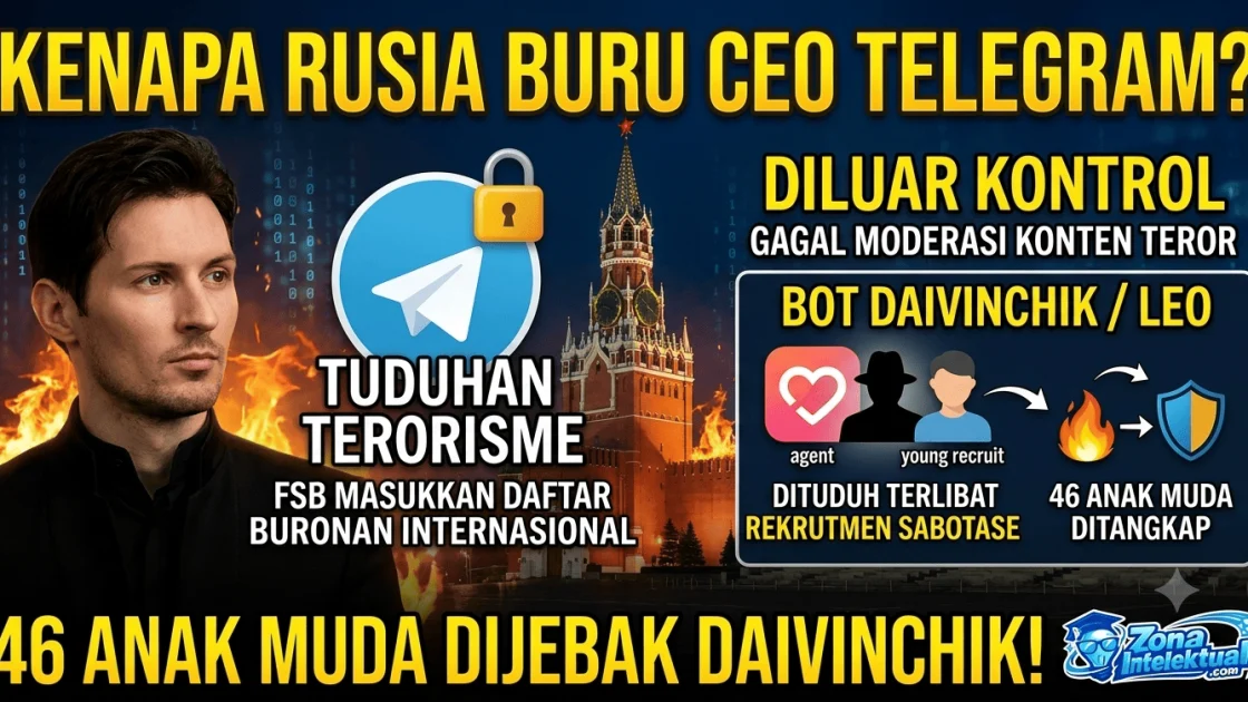 Alasan Rusia Buru Pavel Durov