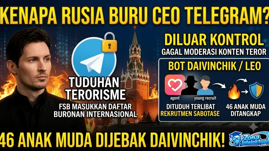 Mengapa Alasan Rusia Buru CEO Telegram Pavel Durov: Tuduhan Terorisme dan Konflik Panjang