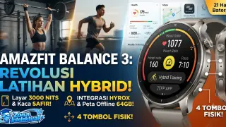 Amazfit Balance 3: Smartwatch Hybrid Terbaru untuk Latihan Lebih Cerdas dan Terukur