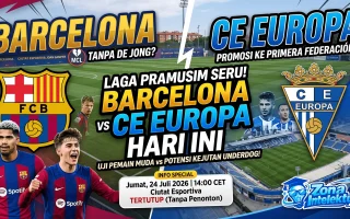 Barcelona vs CE Europa Hari Ini