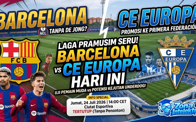 Barcelona vs CE Europa Hari Ini