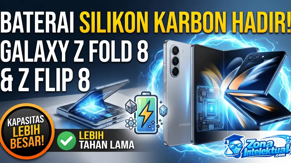 Revolusi Daya Samsung: Baterai Silikon Karbon Hadir di Galaxy Z Fold 8 dan Z Flip 8
