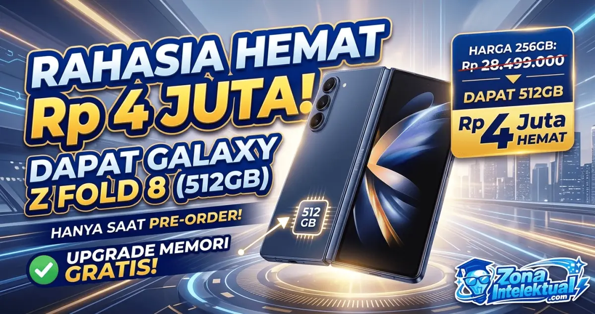 Strategi Jitu: Cara Dapat Samsung Galaxy Z Fold 8 512 GB Lebih Murah Rp 4 Juta