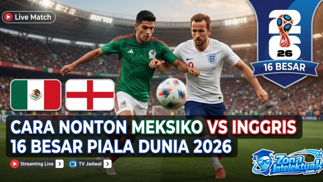Cara Nonton Meksiko vs Inggris: Panduan Streaming Legal dan Lancar