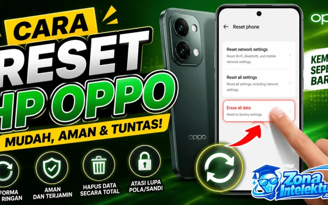 cara reset hp oppo