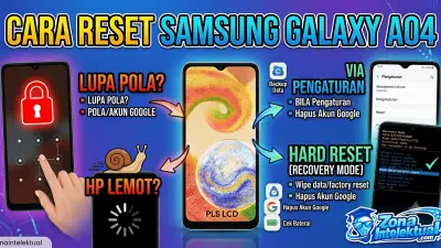 Cara Reset Samsung Galaxy A04: Panduan Lengkap untuk Atasi Lupa Pola hingga HP Lemot