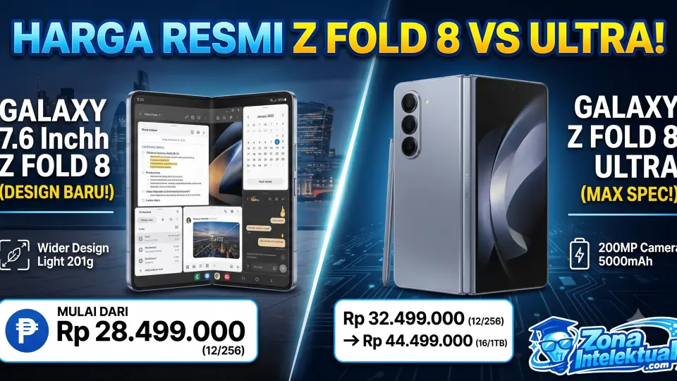 Resmi Meluncur! Harga Samsung Galaxy Z Fold 8 dan Z Fold 8 Ultra di Indonesia