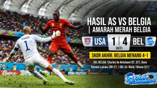 Piala Dunia 2026: Belgia Bantai AS 4-1, Melaju ke Perempat Final dengan Gemilang!