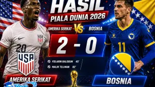 AS vs Bosnia Herzegovina 2026: Rekap 2-0 & Analisis Lengkap Round of 32