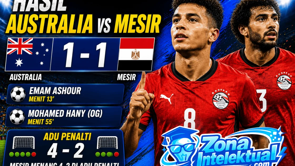 hasil australia vs mesir