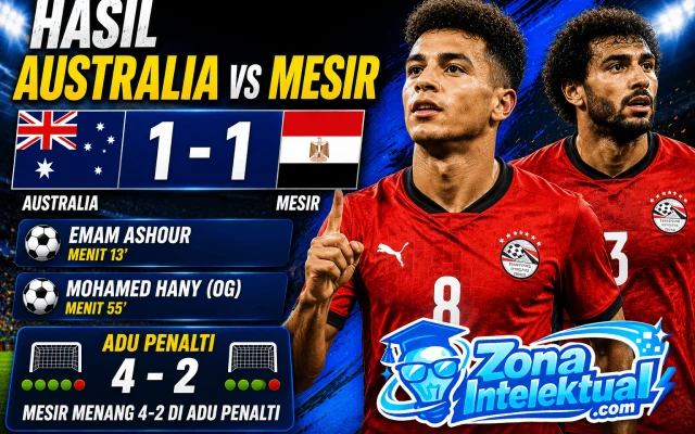 hasil australia vs mesir