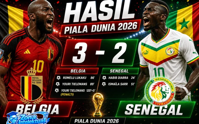 hasil belgia vs senegal