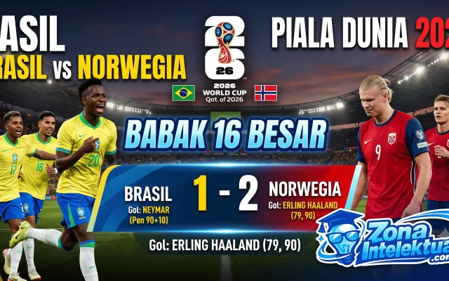 hasil brasil vs norwegia