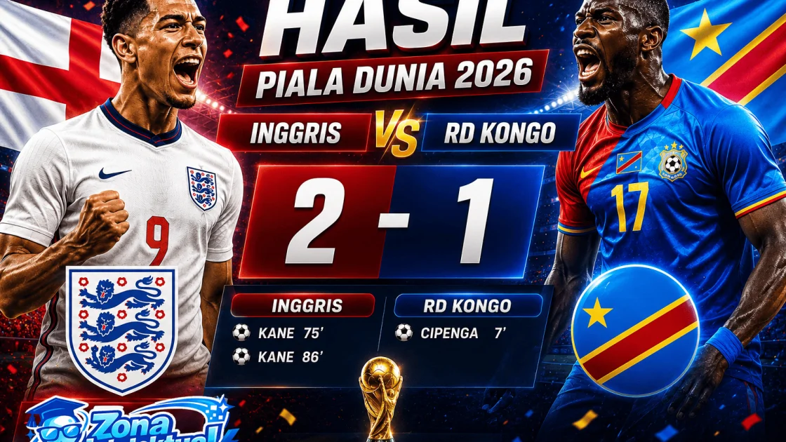 hasil inggris vs rd kongo
