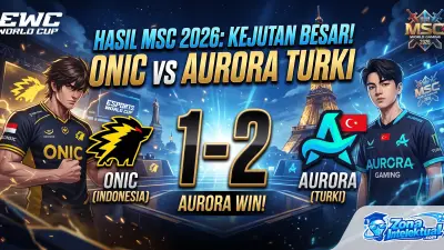 Menguak Fakta: Hasil MSC 2026 ONIC Esports vs Aurora Turki