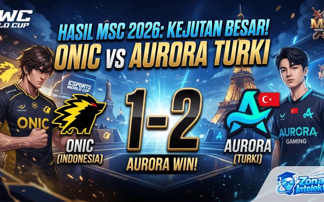 Hasil MSC 2026 ONIC vs Aurora Turki