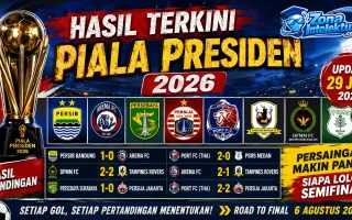 hasil piala presiden 2026