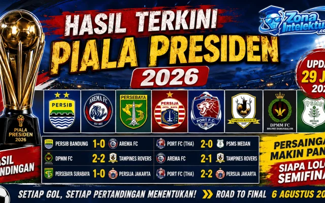 hasil piala presiden 2026