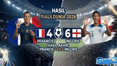 Pesta Gol 10 Bola! Inggris Sabet Peringkat Ketiga Piala Dunia 2026 Usai Taklukkan Prancis