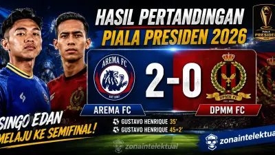 Hasil Skor Arema vs DPMM FC: Singo Edan Melaju ke Semifinal Piala Presiden 2026