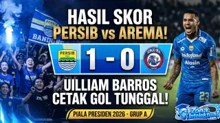 Hasil Skor Persib vs Arema FC Piala Presiden 2026: Maung Bandung Raih Kemenangan Penting!