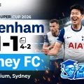 Hasil Skor Tottenham vs Sydney FC: Spurs Menang Dramatis Lewat Adu Penalti!