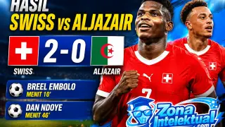 Hasil Swiss vs Aljazair 2-0: La Nati Lolos ke 16 Besar Piala Dunia 2026