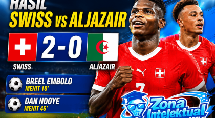 Hasil Swiss vs Aljazair 2-0: La Nati Lolos ke 16 Besar Piala Dunia 2026