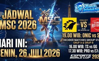 jadwal msc hari ini