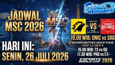 Jadwal MSC Hari Ini (26 Juli 2026): Penentuan Terakhir Group Stage Menuju Knockout!