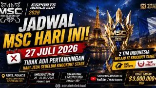 Jadwal MSC Hari Ini: Hari Jeda Menuju Babak Knockout Stage Penuh Drama!