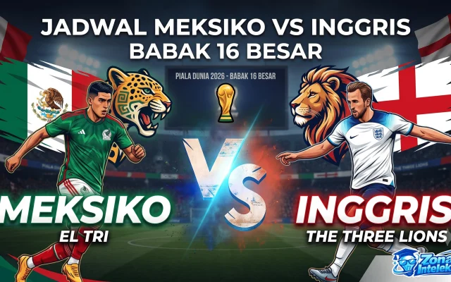 jadwal meksiko vs inggris
