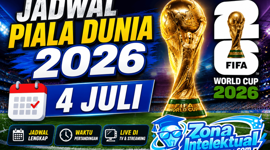Jadwal Piala Dunia 2026 4 Juli: Babak 32 Besar Lengkap WIB