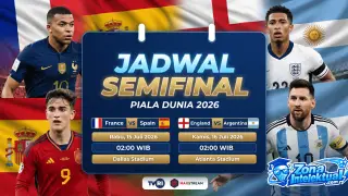 Jadwal Lengkap Semifinal Piala Dunia 2026: Siapa Melaju ke Puncak?