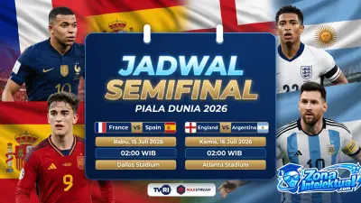 Jadwal Lengkap Semifinal Piala Dunia 2026: Siapa Melaju ke Puncak?
