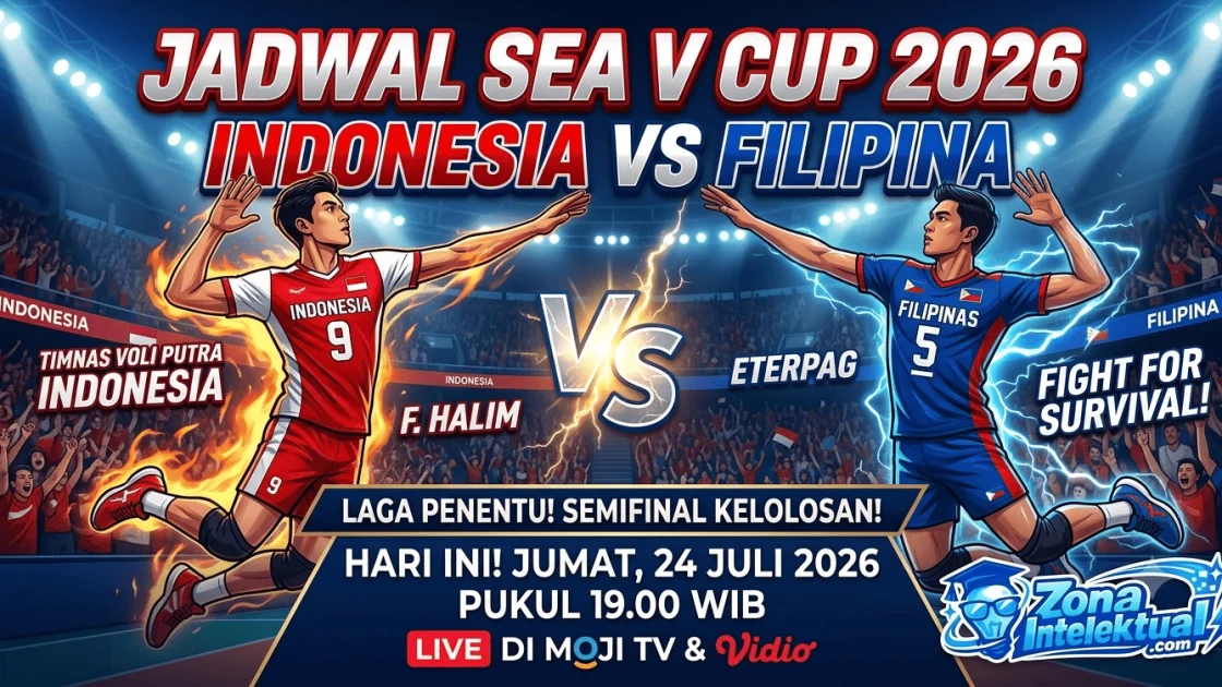 jadwal SEA V Cup 2026 Indonesia vs Filipina