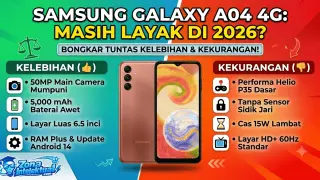 Samsung Galaxy A04: Masih Layak Dibeli di Tahun Ini? Intip Kelebihan dan Kekurangannya!
