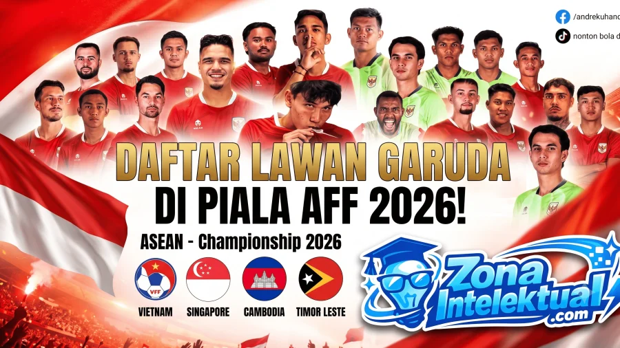Siapa Saja Lawan Timnas Indonesia di Piala AFF 2026? Ini Profil Lengkapnya!