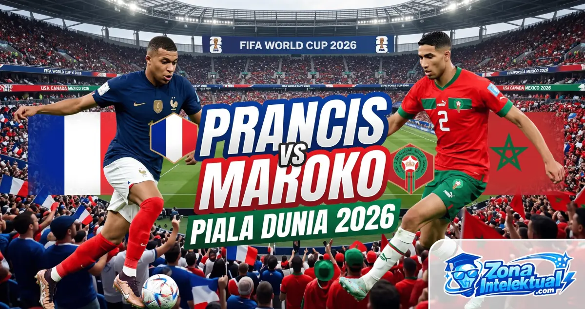 Prancis vs Maroko di Piala Dunia 2026: Ulangan Semifinal Penuh Dendam!