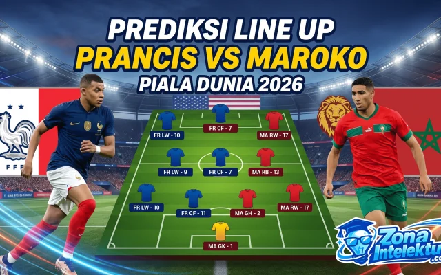 line up prancis vs maroko