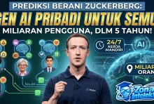 Prediksi Mark Zuckerberg: Miliaran Orang Bakal Punya Agen AI Pribadi dalam 5 Tahun ke Depan!