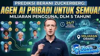 Prediksi Mark Zuckerberg: Miliaran Orang Bakal Punya Agen AI Pribadi dalam 5 Tahun ke Depan!