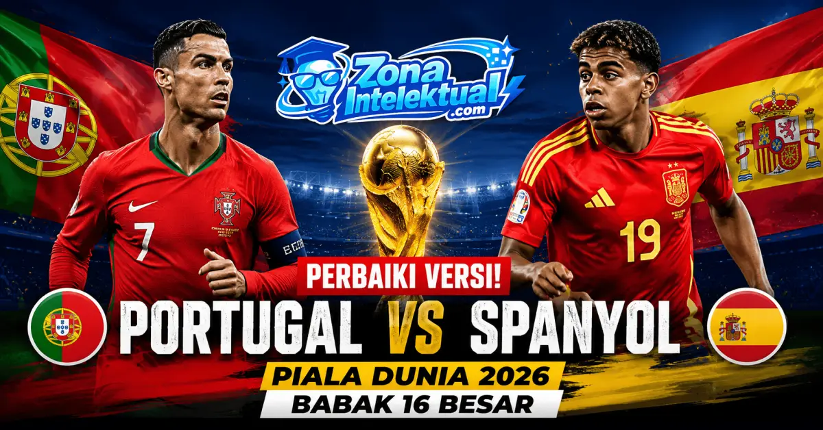 Prediksi Portugal vs Spanyol: Menyingkap Peluang di 16 Besar Piala Dunia 2026