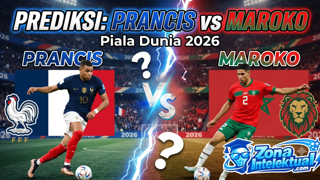 Prediksi Prancis vs Maroko Piala Dunia 2026