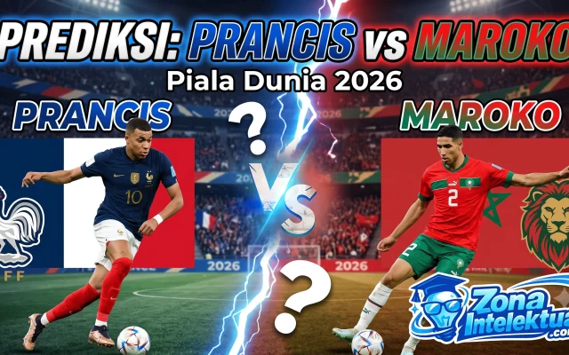 Prediksi Prancis vs Maroko Piala Dunia 2026