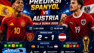 Prediksi Spanyol vs Austria Piala Dunia 2026: Skor & Analisis Lengkap