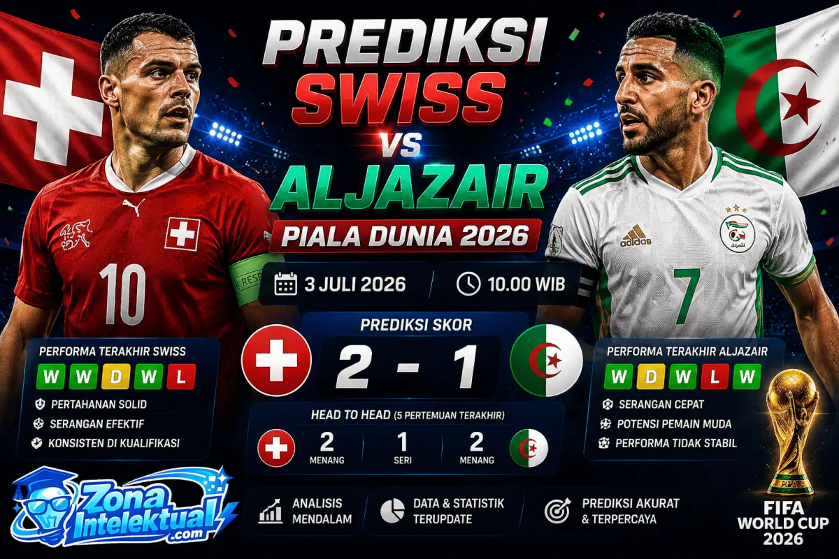 Prediksi Swiss vs Aljazair Piala Dunia 2026: Skor & Analisis Lengkap