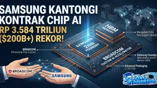 Samsung Kantongi Kontrak Chip AI Raksasa dari Broadcom: Apa Pentingnya Buat Kamu?